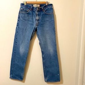 Vintage LEVI'S 505 Regular Fit Jeans W34 L32